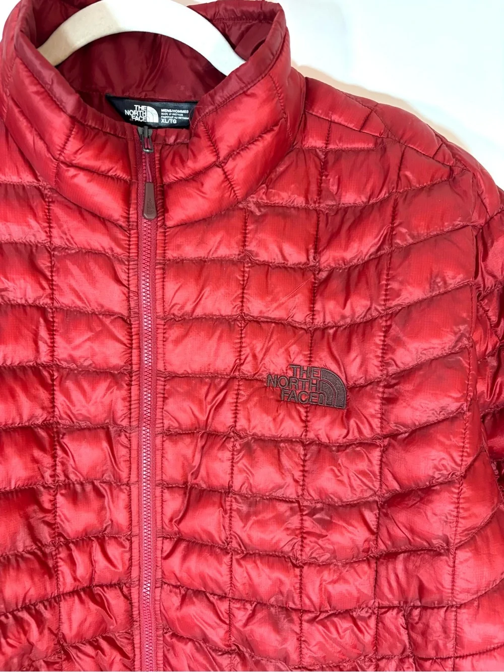The North Face Men's ThermoBall Jacket - Red - Size XL